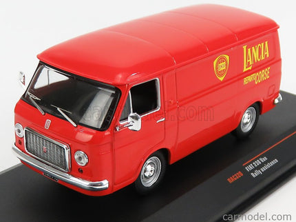 Fiat 238 Furgone Van 1S Rally Assistance Lancia Reparto Corse 1971 1:43 IXO Models červená