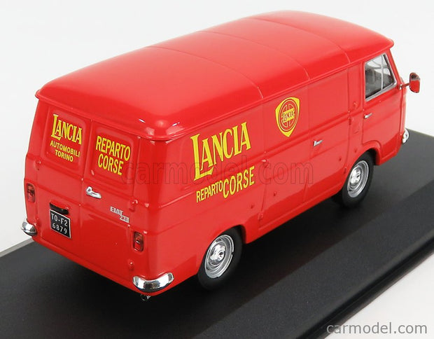 Fiat 238 Furgone Van 1S Rally Assistance Lancia Reparto Corse 1971 1:43 IXO Models červená