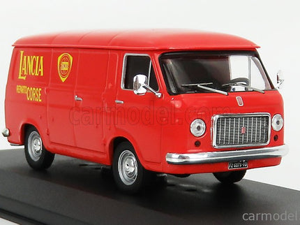 Fiat 238 Furgone Van 1S Rally Assistance Lancia Reparto Corse 1971 1:43 IXO Models červená