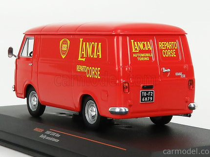 Fiat 238 Furgone Van 1S Rally Assistance Lancia Reparto Corse 1971 1:43 IXO Models červená