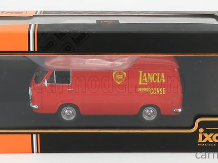 Fiat 238 Furgone Van 1S Rally Assistance Lancia Reparto Corse 1971 1:43 IXO Models červená