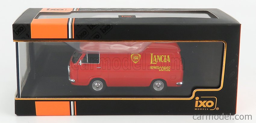 Fiat 238 Furgone Van 1S Rally Assistance Lancia Reparto Corse 1971 1:43 IXO Models červená