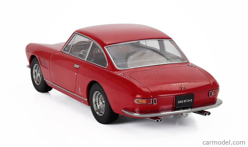 Ferrari 330GT 2+2 1964 - Beige Interior 1:18 KK Scale červená