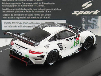 PORSCHE | 911 991-2 RSR TEAM PORSCHE GT N 92 24h LE MANS 2020 M.CHRISTENSEN - K.ESTRE - L.VANTHOOR | BLACK