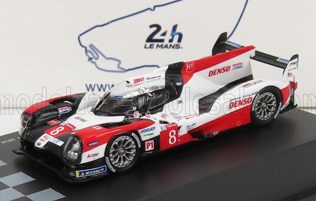 TOYOTA | TS050 2.4L HYBRID TURBO V6 TEAM TOYOTA GAZOO RACING N 8 WINNER 24h LE MANS 2020 S.BUEMI - B.HARTLEY - K.NAKAJIMA  | RED WHITE