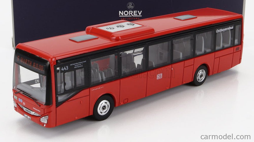 Iveco Bus Crossway Ostobayern 2006 1:87 Norev červená