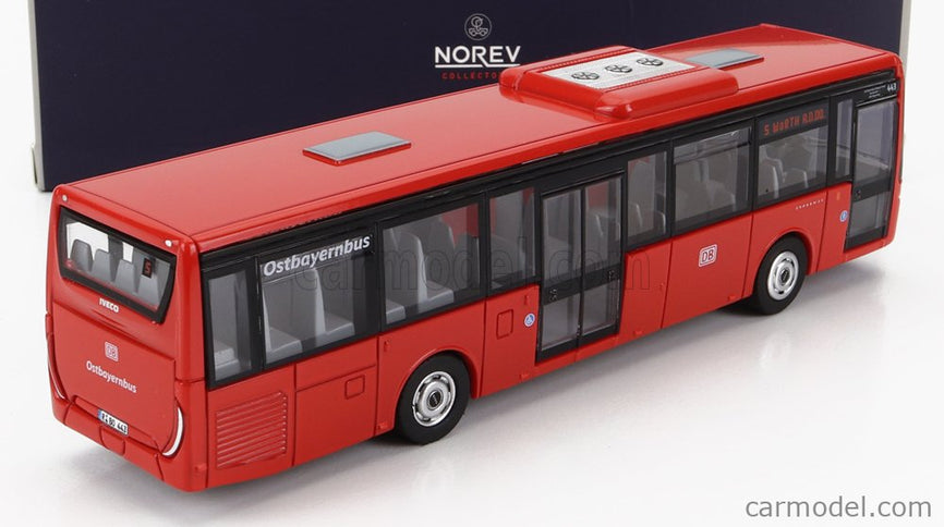 Iveco Bus Crossway Ostobayern 2006 1:87 Norev červená