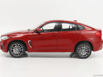 BMW X6 M 2015 1:18 Norev červená metalická