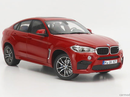 BMW X6 M 2015 1:18 Norev červená metalická