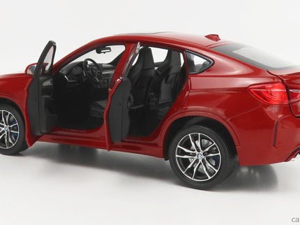 BMW X6 M 2015 1:18 Norev červená metalická