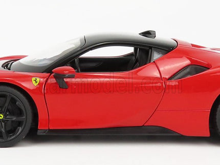 Ferrari SF90 Stradale Hybrid 1000hp 2019 1:18 Bburago červená čierna