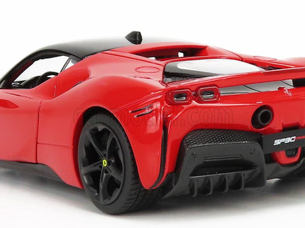 Ferrari SF90 Stradale Hybrid 1000hp 2019 1:18 Bburago červená čierna