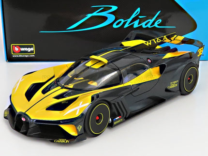 BUGATTI | BOLIDE W16 8.0 FOUR-TURBO 1850hp 500km/h 2020 | YELLOW BLACK