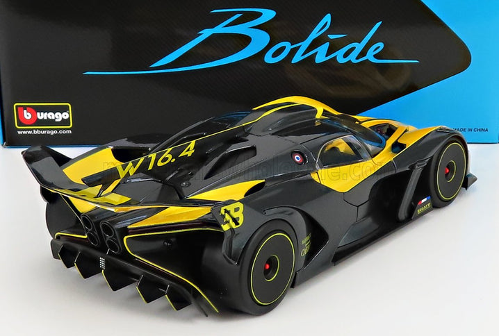 BUGATTI | BOLIDE W16 8.0 FOUR-TURBO 1850hp 500km/h 2020 | YELLOW BLACK