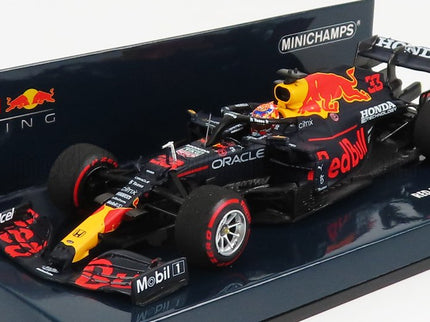 RED BULL | F1  RB16B HONDA RA620H TEAM RED BULL RACING N 33 WINNER DUTCH GP 2021 MAX VERSTAPPEN | MATT BLUE YELLOW RED