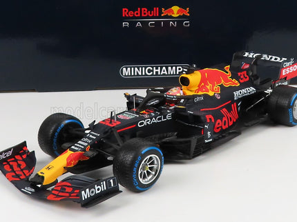 RED BULL | F1  RB16B HONDA RA620H TEAM RED BULL RACING N 33 WINNER BELGIUM GP 2021 MAX VERSTAPPEN | MATT BLUE YELLOW RED