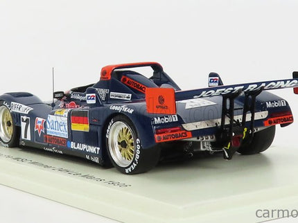 Porsche 935 3.0L Turbo WSC-95 Team Joest Racing N°7 Víťaz 24h Le Mans 1996 Alexander Wurz - Davy Jones - Manuel Reuter 1:43 Spark Model modrá oranžová