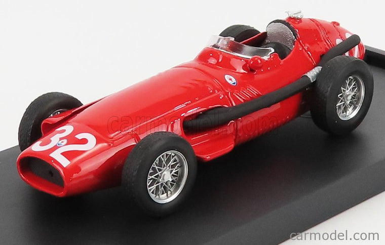 Maserati F1 250F N°32 Majster Sveta Víťaz Monaco GP 1957 Juan Manuel Fangio 1:43 Brumm červená