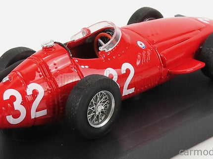 Maserati F1 250F N°32 Majster Sveta Víťaz Monaco GP 1957 Juan Manuel Fangio 1:43 Brumm červená
