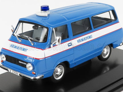 SKODA | 1203 MINIBUS VEREJNA BEZPECNOST POLICE 1974 | BLUE WHITE