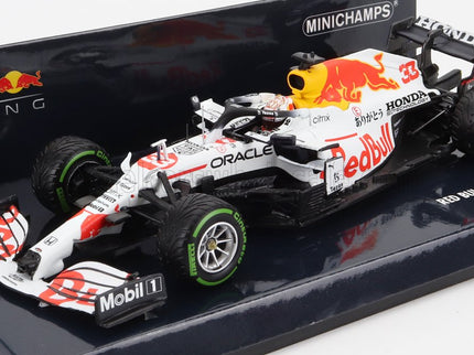 RED BULL | F1  RB16B HONDA RA620H TEAM RED BULL RACING N 33 WORLD CHAMPION 2nd TURKISH GP 2021 MAX VERSTAPPEN | WHITE RED
