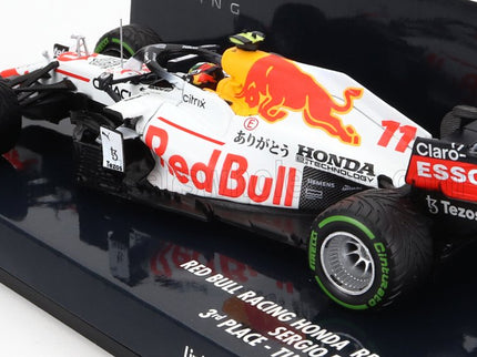 RED BULL | F1  RB16B HONDA RA620H TEAM RED BULL RACING N 11 3rd TURKISH GP 2021 SERGIO PEREZ | WHITE RED