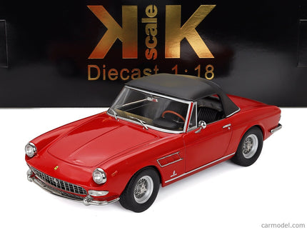 Ferrari 275 GTS Pininfarina Spider 1964 1:18 KK Scale červená