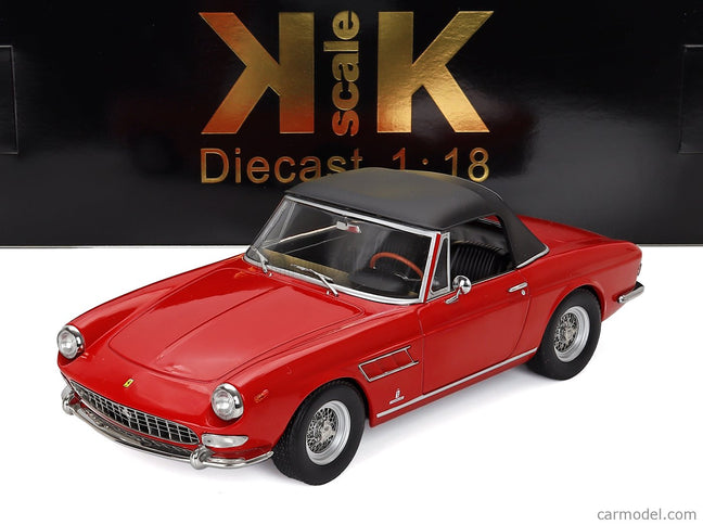 Ferrari 275 GTS Pininfarina Spider 1964 1:18 KK Scale červená