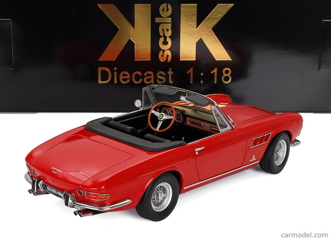 Ferrari 275 GTS Pininfarina Spider 1964 1:18 KK Scale červená