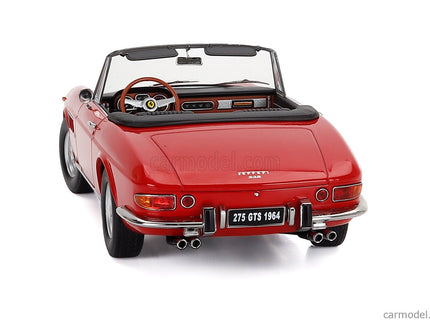 Ferrari 275 GTS Pininfarina Spider 1964 1:18 KK Scale červená