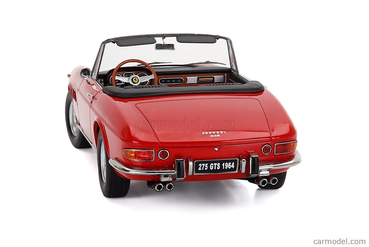 Ferrari 275 GTS Pininfarina Spider 1964 1:18 KK Scale červená