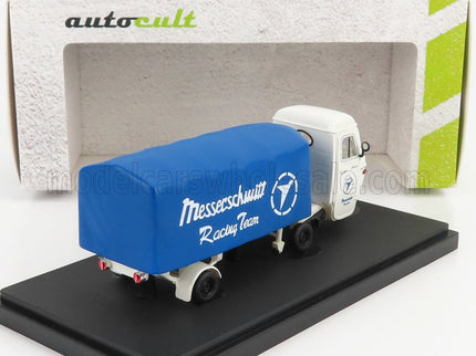 PIAGGIO | APE PENTARO RENNTRANSPORTER MESSERSCHMITT 1948 | WHITE BLUE