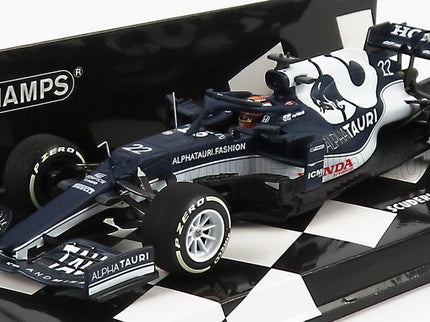 ALPHA TAURI | F1  AT02 HONDA RA620H TEAM ALPHA TAURI N 22 AZERBAIJAN GP 2021 YUKI TSUNODA | WHITE BLUE