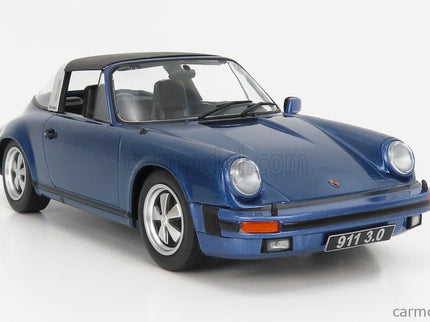 Porsche 911 Carrera 3.0 Targa 1977 1:18 KK Scale modrá metalická