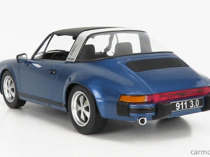 Porsche 911 Carrera 3.0 Targa 1977 1:18 KK Scale modrá metalická