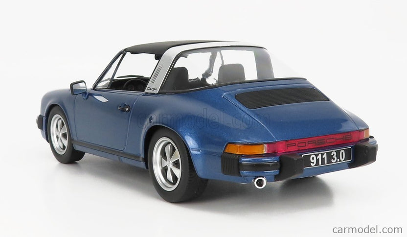 Porsche 911 Carrera 3.0 Targa 1977 1:18 KK Scale modrá metalická