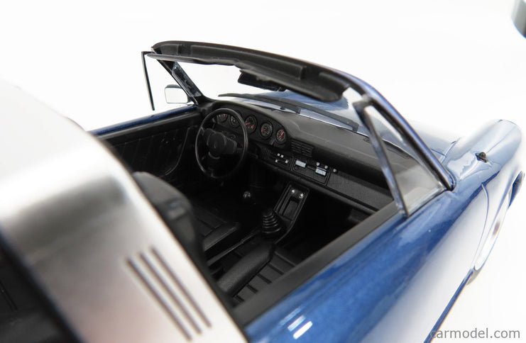 Porsche 911 Carrera 3.0 Targa 1977 1:18 KK Scale modrá metalická