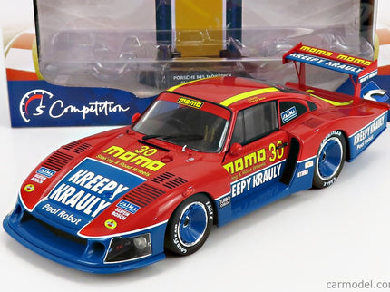 Porsche 935 Moby Dick N 6h Mid Ohio 1983 1:18 Solido červená modrá