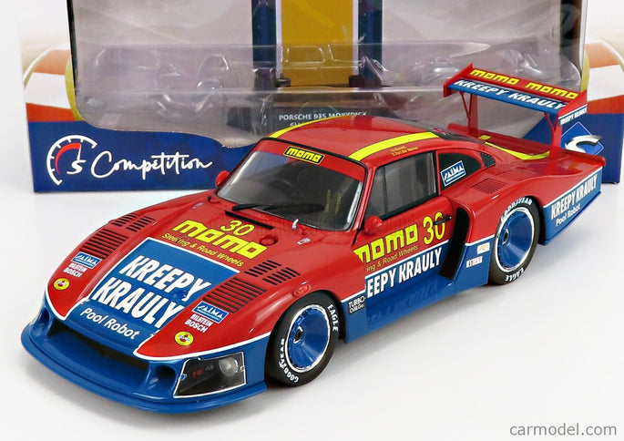 Porsche 935 Moby Dick N 6h Mid Ohio 1983 1:18 Solido červená modrá