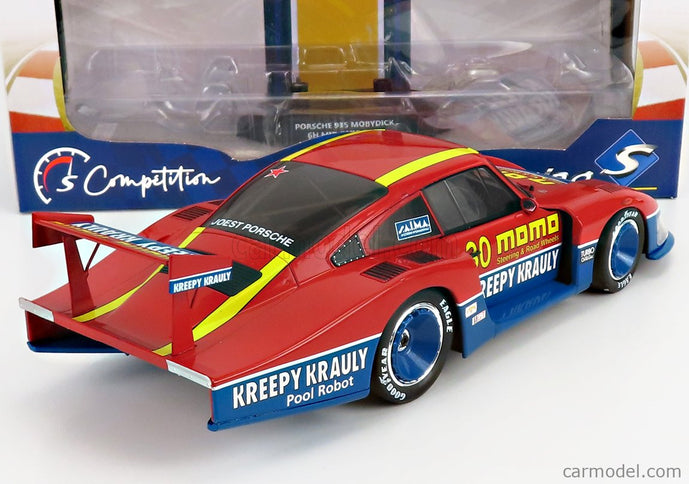 Porsche 935 Moby Dick N 6h Mid Ohio 1983 1:18 Solido červená modrá