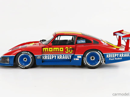 Porsche 935 Moby Dick N 6h Mid Ohio 1983 1:18 Solido červená modrá