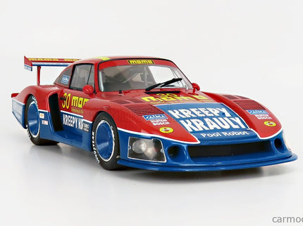 Porsche 935 Moby Dick N 6h Mid Ohio 1983 1:18 Solido červená modrá