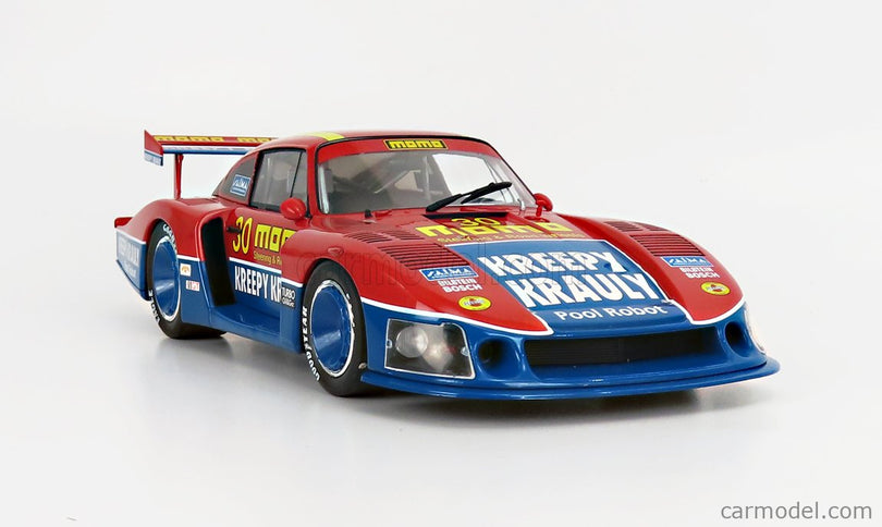 Porsche 935 Moby Dick N 6h Mid Ohio 1983 1:18 Solido červená modrá