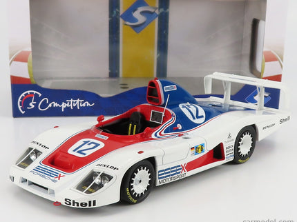 Porsche 936 2.1L Turbo Team Essex Motorsport N°12 24h Le Mans 1979 J.Ickx - B.Redman - J.Barth 1:18 Solido biela červená modrá