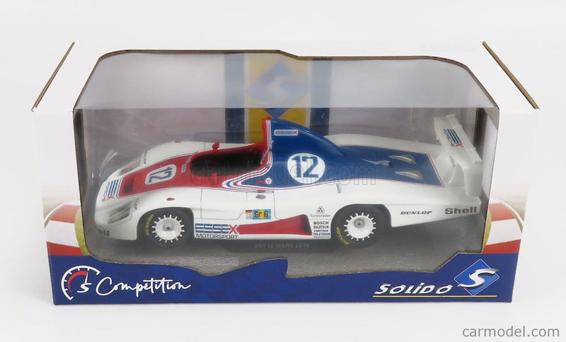 Porsche 936 2.1L Turbo Team Essex Motorsport N°12 24h Le Mans 1979 J.Ickx - B.Redman - J.Barth 1:18 Solido biela červená modrá