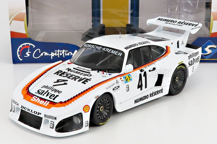 PORSCHE | 935 K3 TEAM PORSCHE KREMER RACING N 41 WINNER 24h LE MANS 1979 KLAUS LUDWIG - BILL WHITTINGTON - DON WHITTINGTON | WHITE