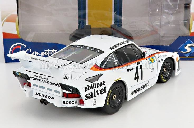 PORSCHE | 935 K3 TEAM PORSCHE KREMER RACING N 41 WINNER 24h LE MANS 1979 KLAUS LUDWIG - BILL WHITTINGTON - DON WHITTINGTON | WHITE