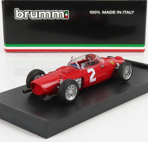 FERRARI | F1  156 N 2 WINNER USA GP PHIL HILL 1961 WORLD CHAMPION | RED
