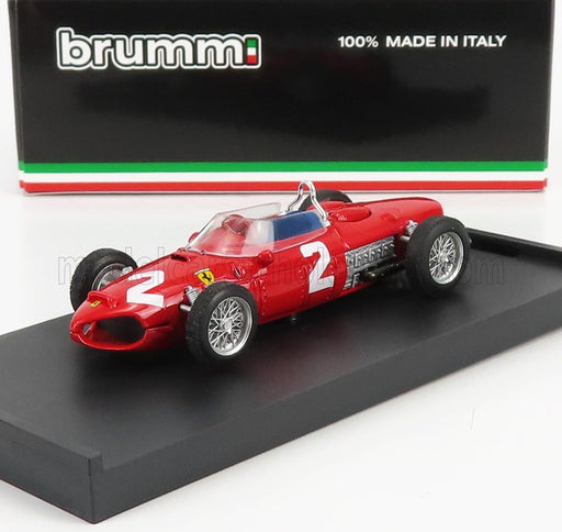 FERRARI | F1  156 N 2 WINNER USA GP PHIL HILL 1961 WORLD CHAMPION | RED