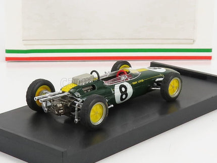 Lotus F1 25 N°8 Víťaz Italy GP Jim Clark 1963 Majster Sveta 1:43 Brumm zelená